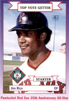 1997 Pawtucket Red Sox 25th Anniversary #NNO Jim Rice Front