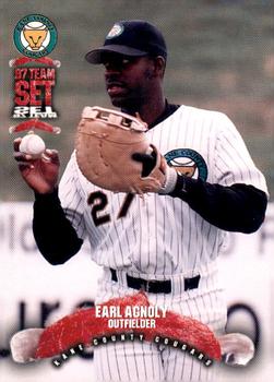 1997 Kane County Cougars #NNO Earl Agnoly Front
