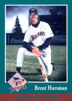 1997 Idaho Falls Braves #NNO Brent Horsman Front