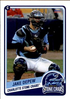 2014 Choice Charlotte Stone Crabs #05 Jake DePew Front