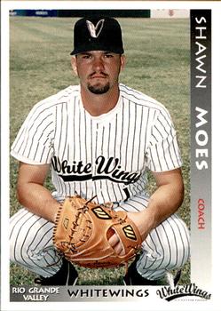 1996 Grandstand Rio Grande Valley WhiteWings #RW8 Shawn Moes Front