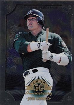 1998 Donruss Collections Leaf #308 Jose Canseco Front