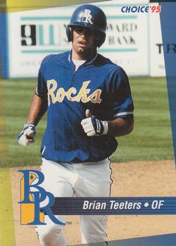1995 Choice Wilmington Blue Rocks #NNO Brian Teeters Front