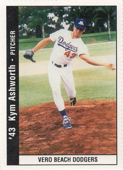 1995 Vero Beach Dodgers #NNO Kym Ashworth Front
