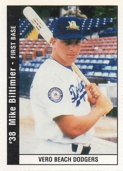 1995 Vero Beach Dodgers #NNO Mike Biltimier Front