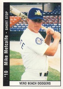 1995 Vero Beach Dodgers #NNO Mike Metcalfe Front