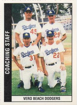 1995 Vero Beach Dodgers #NNO Jon Debus / Guy Conti / Tony Harris Front
