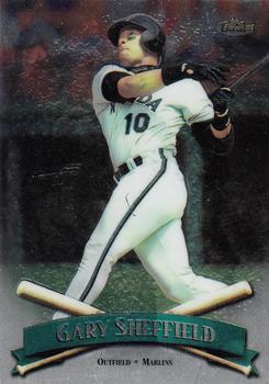 1998 Finest - No-Protectors #25 Gary Sheffield Front