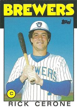 1986 Topps Traded #22T Rick Cerone Front