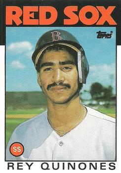 1986 Topps Traded #89T Rey Quinones Front