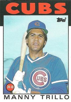 1986 Topps Traded #117T Manny Trillo Front