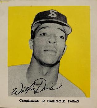 1960 Darigold Farms Spokane Indians #8 Willie Davis Front