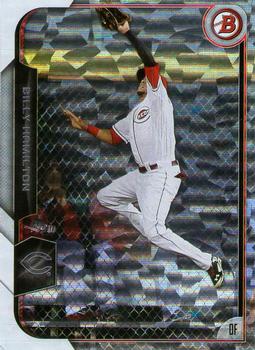 2015 Bowman - Silver Ice #104 Billy Hamilton Front
