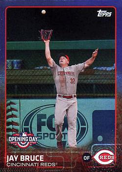 2015 Topps Opening Day - Purple #120 Jay Bruce Front