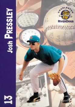 2000 Multi-Ad Charleston RiverDogs #13 Josh Pressley Front