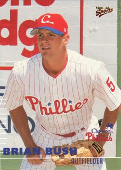2000 Multi-Ad Clearwater Phillies #NNO Brian Bush Front