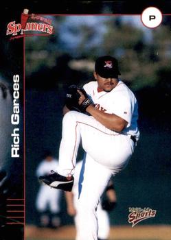 2001 Multi-Ad Lowell Spinners #1 Rich Garces Front