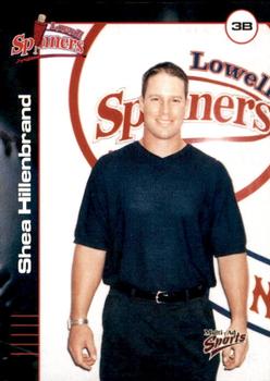 2001 Multi-Ad Lowell Spinners #2 Shea Hillenbrand Front