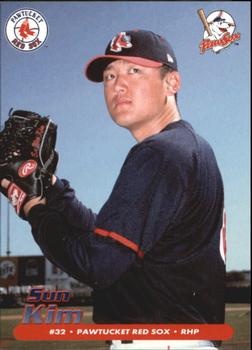 2001 Choice Pawtucket Red Sox #14 Sun Kim Front