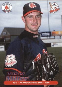 2001 Choice Pawtucket Red Sox #18 Trever Miller Front