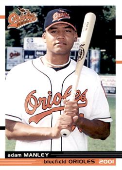 2001 Grandstand Bluefield Orioles #NNO Adam Manley Front