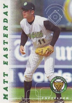 2001 Grandstand Kane County Cougars #7 Matt Easterday Front
