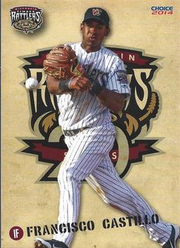 2014 Choice Wisconsin Timber Rattlers #6 Francisco Castillo Front