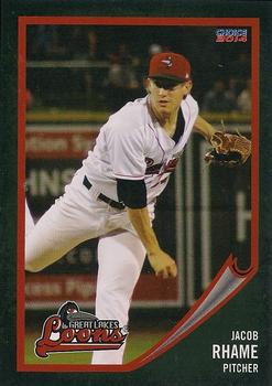 2014 Choice Great Lakes Loons #23 Jacob Rhame Front