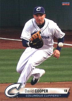 2014 Choice Columbus Clippers #11. David Cooper Front