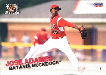 2014 Choice Batavia Muckdogs #01 Jose Adames Front