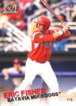 2014 Choice Batavia Muckdogs #18 Eric Fisher Front