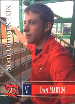 2014 Grandstand State College Spikes #NNO Dan Martin Front