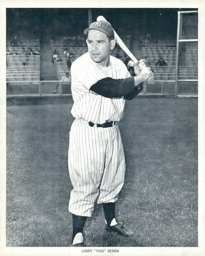 1961 Manny's Baseball Land New York Yankees #NNO Yogi Berra Front