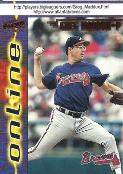 1998 Pacific Online - Red #67 Greg Maddux Front