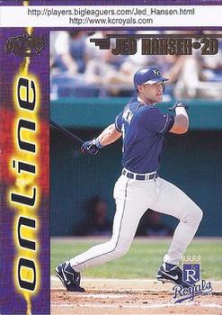1998 Pacific Online - Web Cards #342 Jed Hansen Front