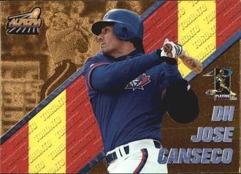 1998 Pacific Aurora - Pennant Fever #47 Jose Canseco Front
