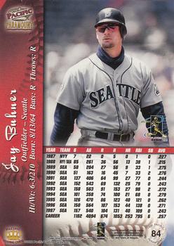 1998 Pacific Paramount - Gold #84 Jay Buhner Back