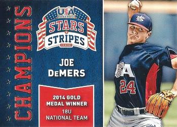2015 Panini USA Baseball Stars & Stripes - Champions #7 Joe DeMers Front