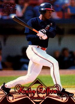 1998 Pacific Paramount - Red #38 Kenny Lofton Front