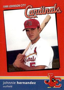 1999 Johnson City Cardinals #NNO Johnnie Hernandez Front