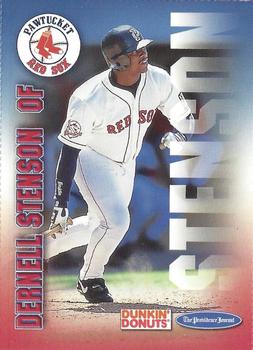 2001 Dunkin' Donuts Pawtucket Red Sox #NNO Dernell Stenson Front