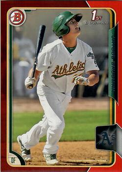 2015 Bowman - Prospects Red #BP141 Jaycob Brugman Front