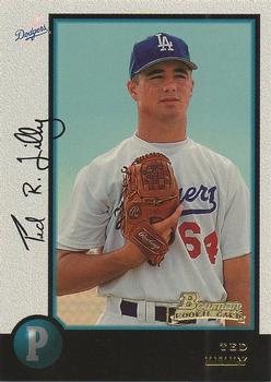 1998 Bowman #183 Ted Lilly Front