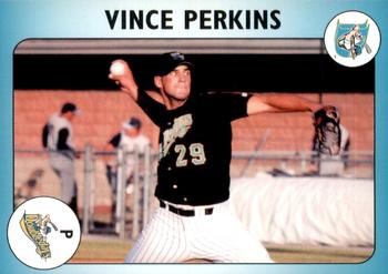 2002 Auburn Doubledays #NNO Vince Perkins Front