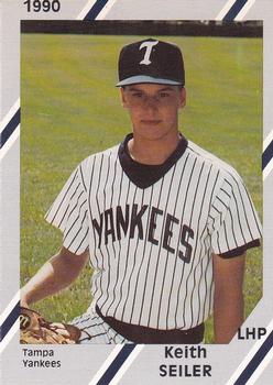 1990 Diamond Cards Tampa Yankees #23 Keith Seiler Front