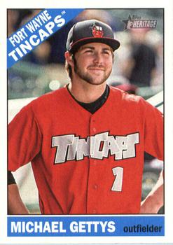2015 Topps Heritage Minor League #119 Michael Gettys Front