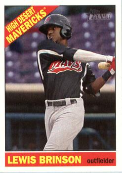 2015 Topps Heritage Minor League #148 Lewis Brinson Front