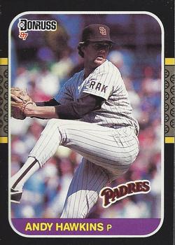 1987 Donruss #264 Andy Hawkins Front