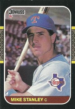 1987 Donruss #592 Mike Stanley Front
