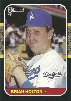 1987 Donruss #598 Brian Holton Front